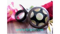 Wooden Shell Rings