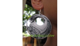 Ball Painted Earring Coco