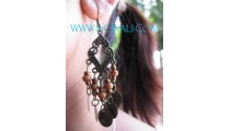 Beads Woods Earrings