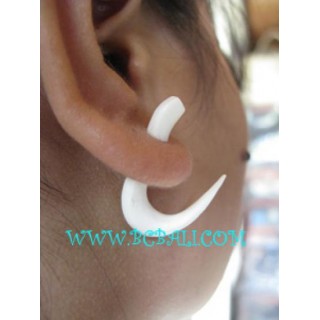Bone Stick Earring Bali