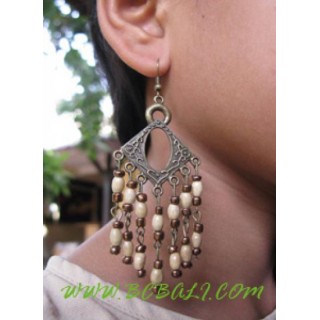 Casual Wood Earring