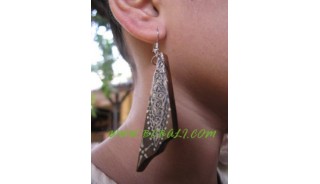 Casual Wooden Earring