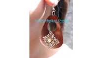 Classic Wooden Painting Earring