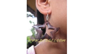 Coconut Star Earring
