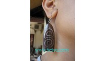 Fashion Stainless Wooden Earring