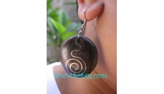 Hand Craft Wooden Earring