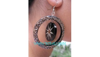 Ladies Fashion Earring Wooden