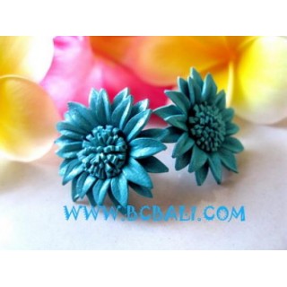 Leather Earring