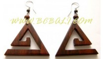 Natural Carver Earring