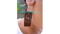 New Model Fashion Earring Wood