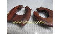 Stick Wooden Earring