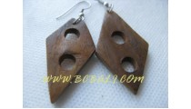 Teak Woods Earring