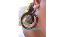 Woman Fashion Earring Woods