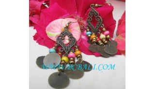 Women Wooden Bead Earring