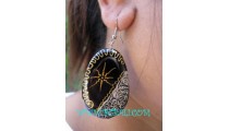 Wooden Black New Fashion Earring