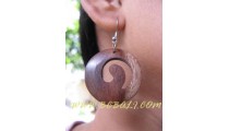 Wooden Carving Earrings