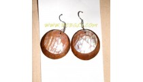 Wooden Earring Ladies Organic