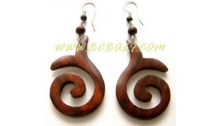 Wooden Earring Ladies