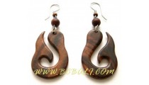 Wooden Earring Natural
