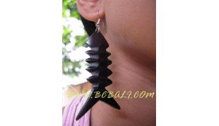 Wooden Fish Earring