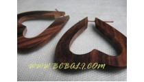 Wooden Organic Earrings