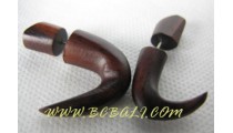 Organic Woods Piercings Gauge Earring