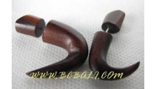 Organic Woods Piercings Gauge Earring