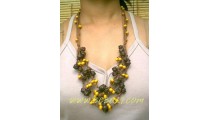 Beads Wood Necklace