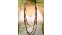 Beads Wooden Necklace