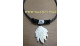 Bone Crafts Necklace Beads