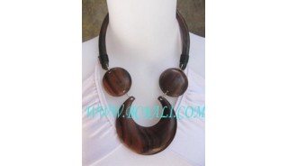 Natural Sono Wood Necklaces