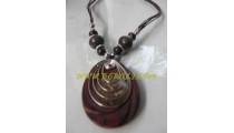 Natural Wooden Necklaces