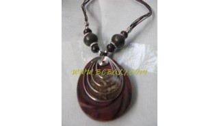 Natural Wooden Necklaces