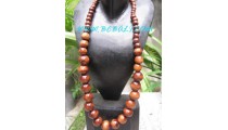 Natural Wooden Necklaces