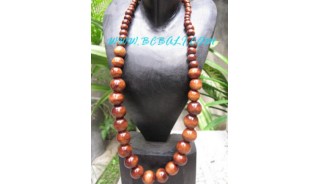 Natural Wooden Necklaces