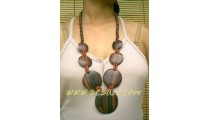 Wood Beads Necklace