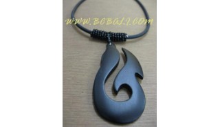 Wood Necklace Carving