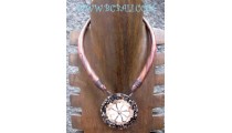 Wooden Coral Shell Necklaces