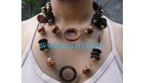 Wooden Sono Bead Necklaces