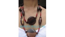 Wooden Sono Beads Necklaces