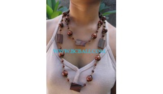 Wooden Sono Necklaces Fashion