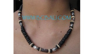 Woods Beaded Necklaces