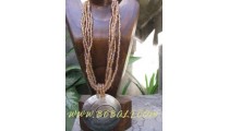 Beads Mother Pearl Necklace