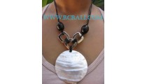 Mother Of Pearl Pendant Necklaces