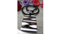 Necklaces Pendant With Shell Beading