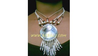 Pearl Mother Pendant Necklace