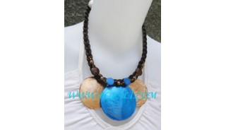 Seashell Necklaces Choker Colored