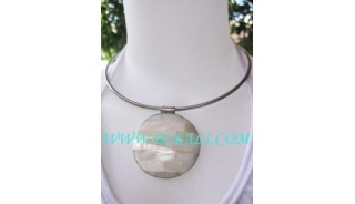 Stainless Shell Choker Necklace
