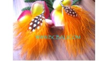 Black Feather Earring Jewelry