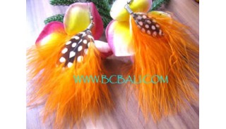 Black Feather Earring Jewelry